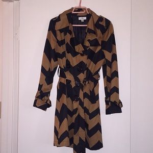 Chevron Trench coat
